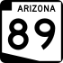 SR 89 route marker
