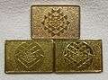 Battlestar Galactica Cubit Prop. Set of 3. Battlestar Galactica (1978 TV series). Reverse Side Showing pyramid grid design.jpg