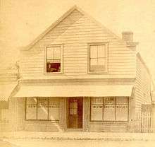 Nelson Branch of the Bank of New South Wales, crica 1865