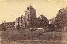 Original St Mary's Cathedral, Sydney, Australia..