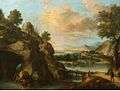 Francesco Foschi - Paesaggio montano con figure (dettaglio).jpg