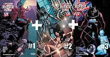 Covers to issues 1, 2 and 3 of London Horror Comic.