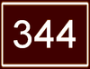 Route 344 shield