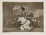 As the priests lay dead, soldiers make off with a large load of stolen church plate.