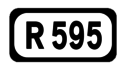 R595 road shield}}
