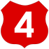 National Road 4 shield}}