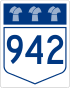 Saskatchewan Highway 942 shield