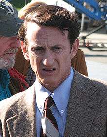 Photo of Sean Penn attending the 81st Academy Awards in 2009.