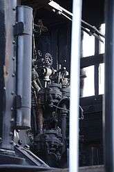 steam locomotive interior